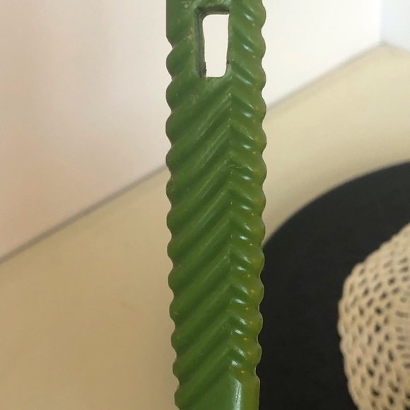 Vintage 1970s Avocado Green Potato Masher & Plastic Over-the-Glass Juicer  USA - Picture 7 of 10